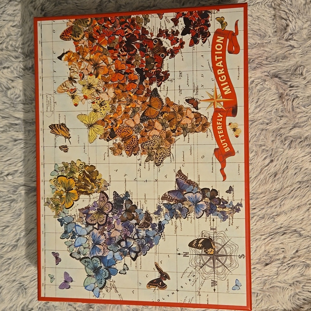 Galison Butterfly Migration 1000 Piece Puzzle
